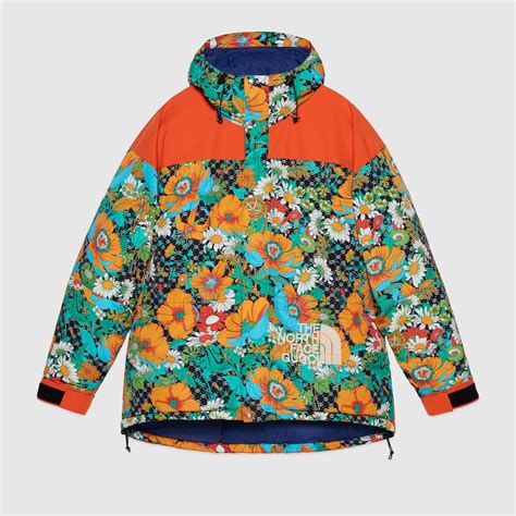 the north face gucci floral|north face Gucci for sale.